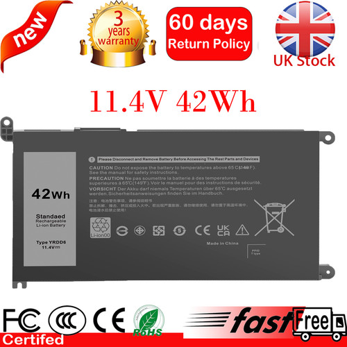 Yrdd6 battery for dell - battery,