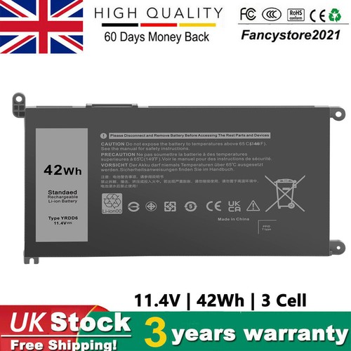 Yrdd6 battery for dell - ,